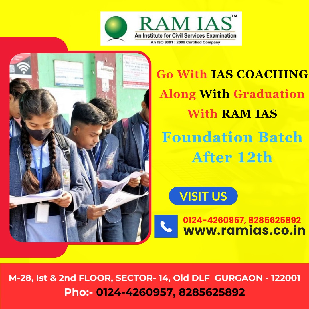 RAM IAS foundation batch